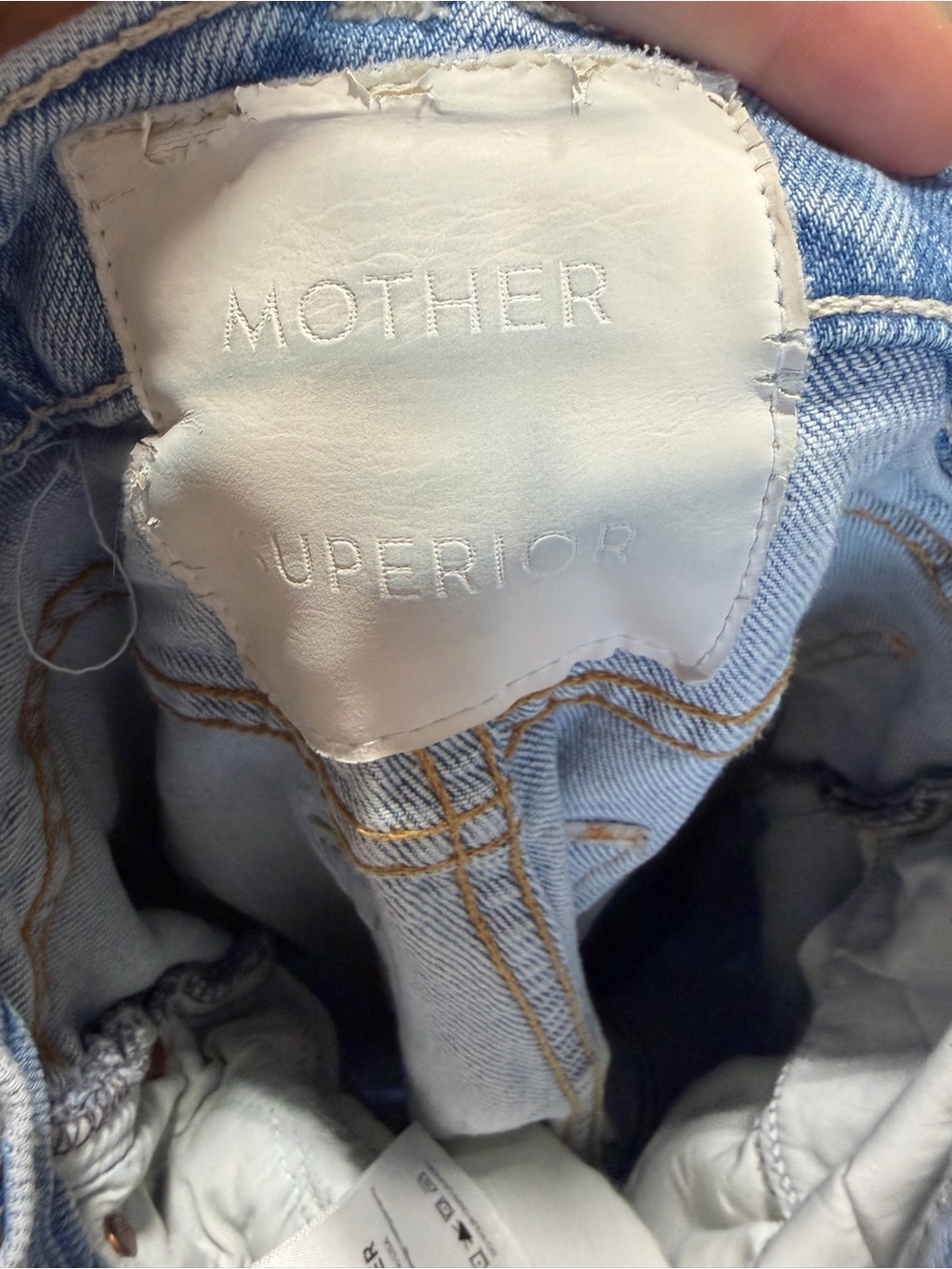 MOTHER Distressed Women’s Jeans - Picture 3 of 4